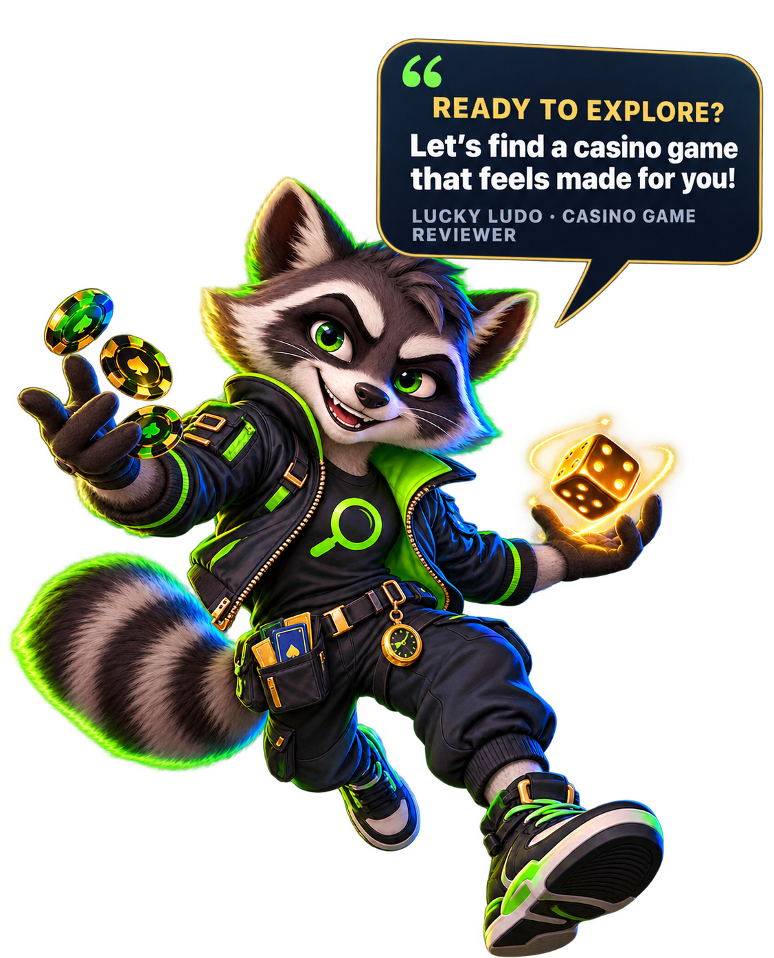Lucky Ludo says: Let’s find a casino game that feels made for you!